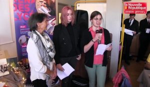 VIDEO.  Loudun : le Renaudot des Lycéens décerné à Adeline Dieudonné