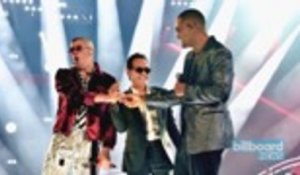 Marc Anthony, Bad Bunny & Will Smith Perform 'Esta Rico' for the First Time at the 2018 Latin Grammys | Billboard News
