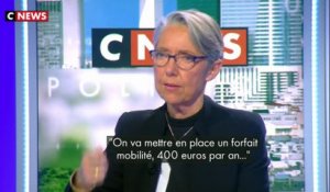 Elisabeth Borne, ministre des Transports : "on va mettre en place un forfait mobilité de 400 euros par an"