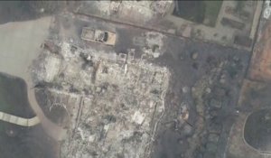 Californie: les incendies ont déjà détruit plus de 10.000 bâtiments, notamment ici à Paradise