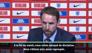 Angleterre - Southgate : "Si on joue comme ça dimanche, on va perdre"