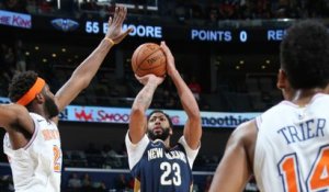 NBA : Davis évite la chute aux Pelicans contre New York