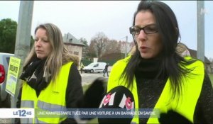 Une manifestante tuée par une automobiliste à Pont-de-Beauvoisin