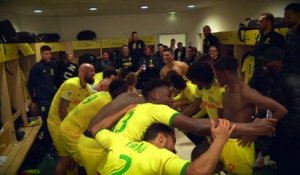 FC Nantes - Dijon FCO : la joie du vestiaire