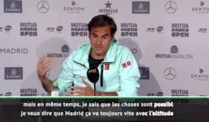 Masters - Federer : ''Je n'ai pas de grandes attentes ''