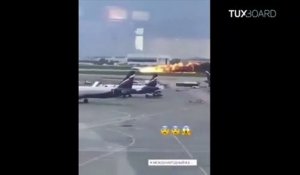 Un avion atterrit en feu à Moscou (40 morts)