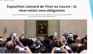 Une expo exceptionnelle sur Léonard de Vinci au Louvre à l'automne 2019