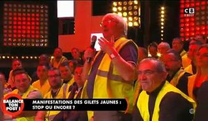 Colère d'Eric Naulleau qui n'apprécie pas d'être traité de "nanti" par un Gilet Jaune, hier soir en direct dans "Balance ton post"