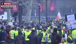 Gilets Jaunes : ça chauffe sur les Champs-Elysées