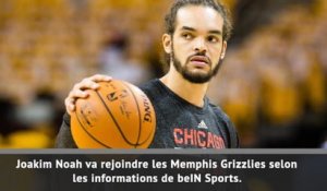 Grizzlies - Noah de retour en NBA