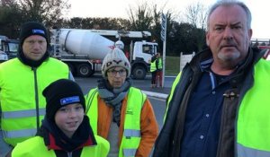 Gilets jaunes : les entreprises TP mobilisées à Auray