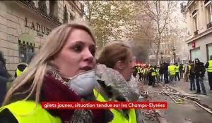 "Gilets jaunes" : retour sur une journée d'incidents à Paris