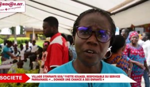 [Video] Village d’enfants SOS: Yvette KOUASSI, responsable du service parrainage- « … donner une chance à ses enfants »