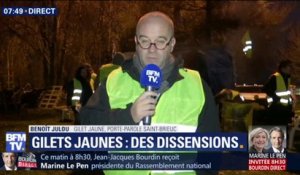 Benoît Julou, gilet jaune: "on n'était pas au courant" de la réunion pour désigner des porte-paroles nationaux