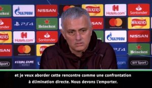 Groupe H - Mourinho : "Jouons comme si nous devions absolument gagner"