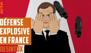 Les grenades des forces de police françaises - DÉSINTOX - 27/11/2018