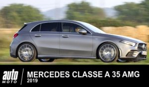MERCEDES CLASSE A 35 AMG 306 ch 2019 Essai AUTO-MOTO.COM