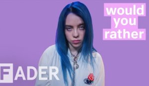 Billie Eilish explains her love of smells and sneezing, becomes a zombie & more | 'Would You Rather' Season 1 Episode 13