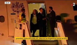 Gilets Jaunes : Et pendant ce temps, Emmanuel et Brigitte Macron sont arrivés cette nuit en Argentine pour une visite officielle...