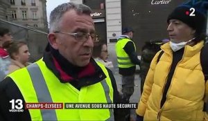 "Gilets jaunes" : les Champs-Élysées sous haute sécurité