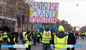 Les "gilets jaunes" relancent le débat sur l'ISF