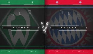 13e j. - Le Bayern repart de l'avant sur la pelouse du Werder (1-2)