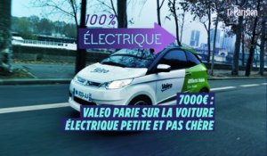 7.000 euros la voiture électrique : pourquoi Valeo parie sur un petit modèle