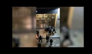 Un homme roué de coups par des policiers à Paris le 1er décembre