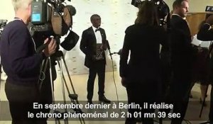 Athlétisme: le Kényan Eliud Kipchoge sacré athlète de l'année