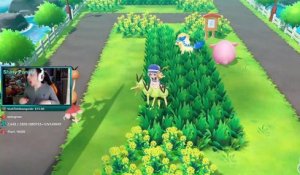 [Fail] Il trouve un shiny Ponyta dans le jeu Pokemon let's go Pikachu