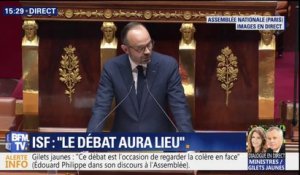 Edouard Philippe s'adresse aux casseurs: "nous serons intraitables"