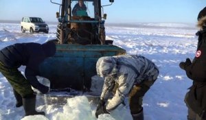La glace, bouée de survie pour le nord-est de la Sibérie