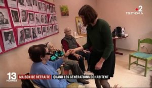 Maison de retraite : quand les générations cohabitent