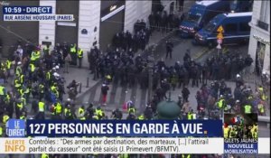 Édouard Philippe: "À Paris, nous avons déjà procédé à 481 interpellations et 211 personnes sont placées en garde à vue"