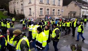 Gilets jaunes: plus de 300 manifestants à Saint-Avold ce samedi 8 décembre