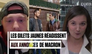 Smic, heures sup', retraites... Les "gilets jaunes" face aux annonces de Macron