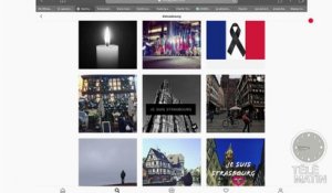 La solidarité sur les réseaux sociaux après le drame de Strasbourg