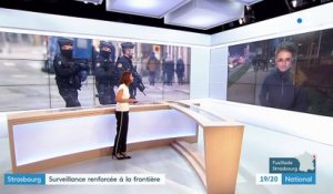 Fusillade à Strasbourg : surveillance renforcée à la frontière franco-allemande