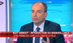 Méprisant et déconnecté, Copé est “choqué” par Nuit Debout sur iTELE