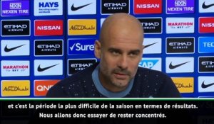 Man City - Guardiola : "Rester concentrés pendant la période de Noël"