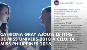 Miss Univers 2018 : Catriona Gray (Miss Philippines) remporte la couronne, Eva Colas éliminée avant le Top 20