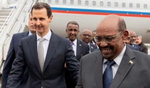 Le président soudanais rencontre Assad à Damas