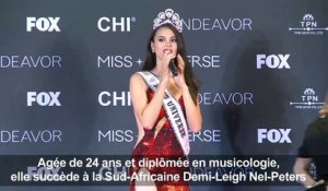 Miss Univers va continuer la prévention contre le sida