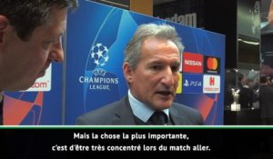 8es - Begiristain : "Être concentré lors du match aller"