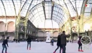 Paris : le Grand Palais accueille la plus grande patinoire en intérieur du monde