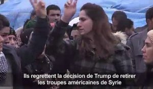 Les Kurdes syriens se sentent trahis par le retrait américain