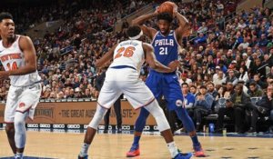 NBA : Le duo Embiid-Simmons marche sur les Knicks
