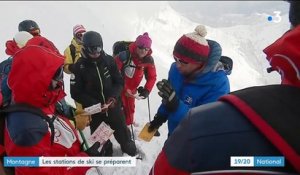 Montagne : les stations de ski se préparent