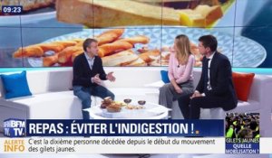 Repas: éviter l'indigestion !