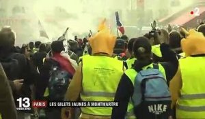 Paris : des "gilets jaunes" trompent les autorités et se retrouvent à Montmartre